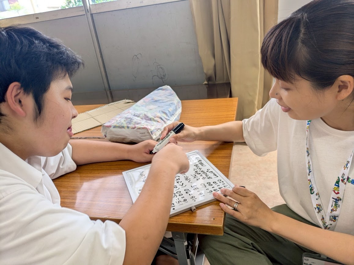 スタッフの支援